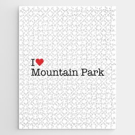 I Heart Mountain Park, GA Jigsaw Puzzle
