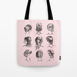 Hairstyle Typology Tote Bag