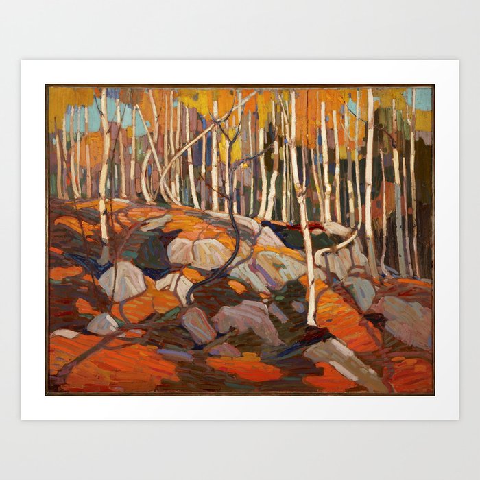 Birch Grove Tom Thomson Art Print by vintagereserve Society6