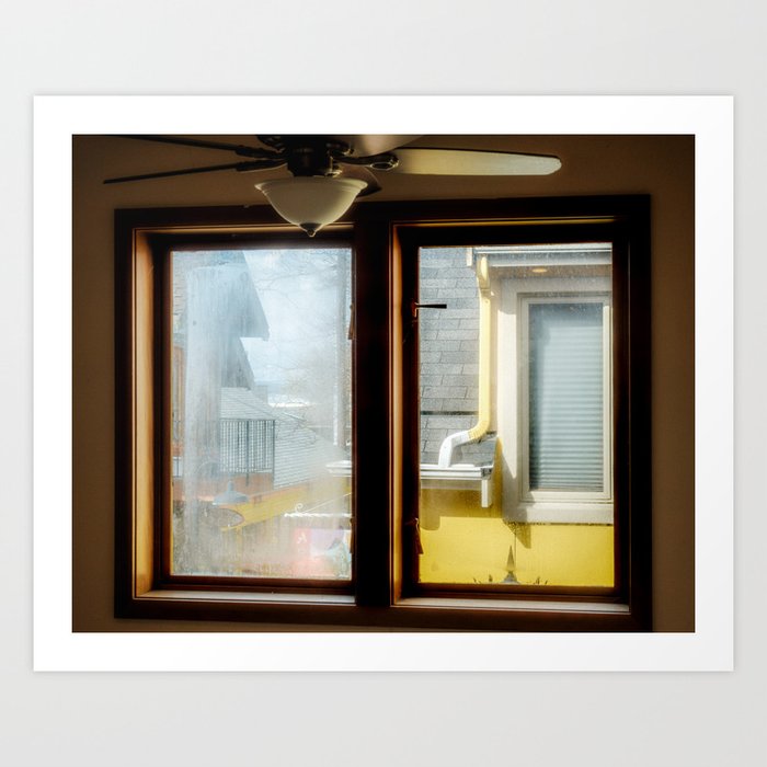 Window, Langley, WA Art Print