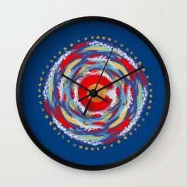 Coloradan Wall Clock | Colorado, Statepride, Mountains, Coloradan, Graphicdesign, Coloradoflag 