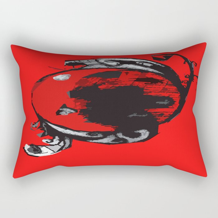 red planet Rectangular Pillow