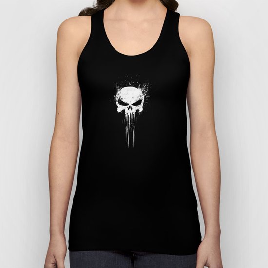 skulls pattern Unisex Tank Top