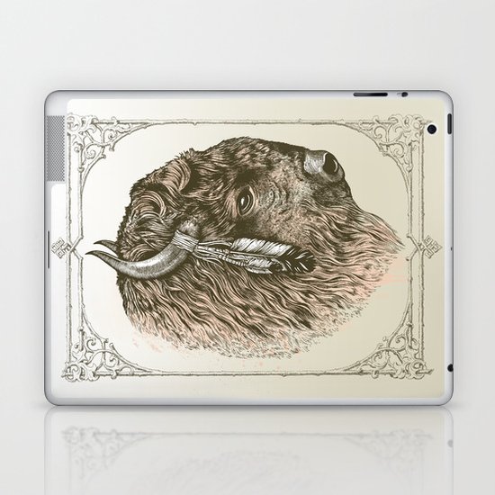 Buffalo Portrait Laptop & iPad Skin