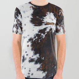 Spotty luxurious cowhide All Over Graphic Tee