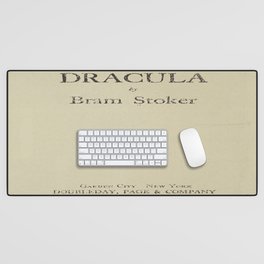 Page - Dracula  Desk Mat