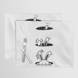 SHY BUNNY Placemat