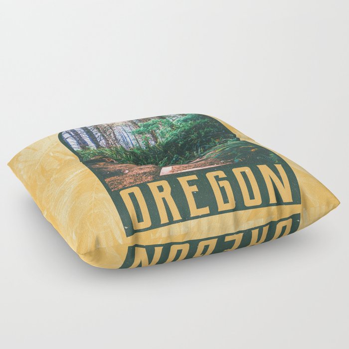 Oregon Coast Floor Pillow