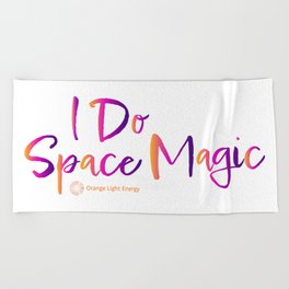 Space Magic Beach Towel