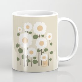 Cat and plant: Catmouflage Coffee Mug