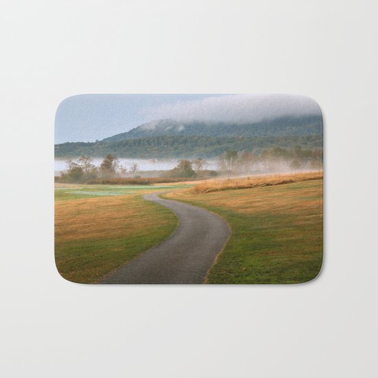 Misty Dawn Golf Course Bath Mat