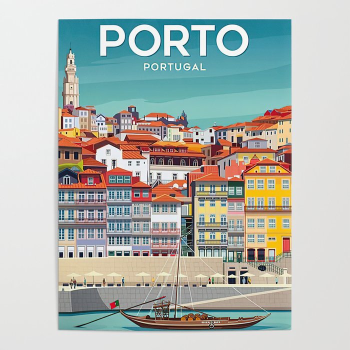 Porto Portugal Poster