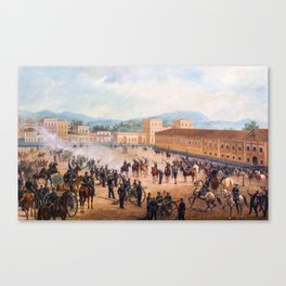 Proclamation of the Republic by Benedito Calixto 1893 Canvas Print