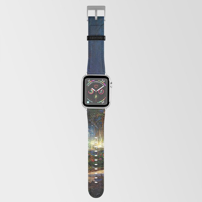 During a full moon night Apple Watch Band