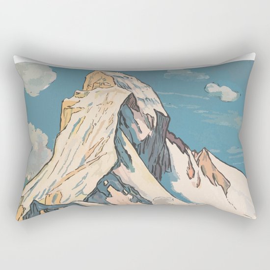 Night Mountains No. 45 Rectangular Pillow