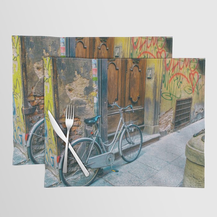 Bologna Bike - Silver Placemat