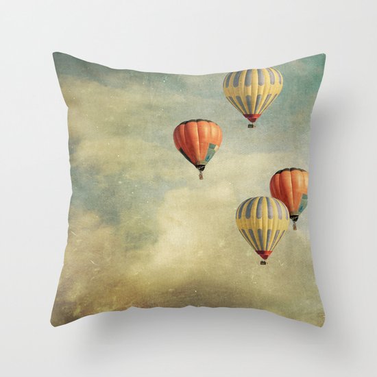 Tales Of Far Away Throw Pillow