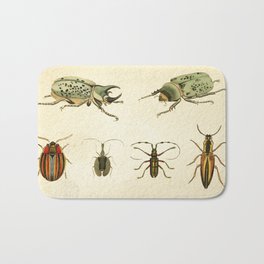 Beetles Bath Mat