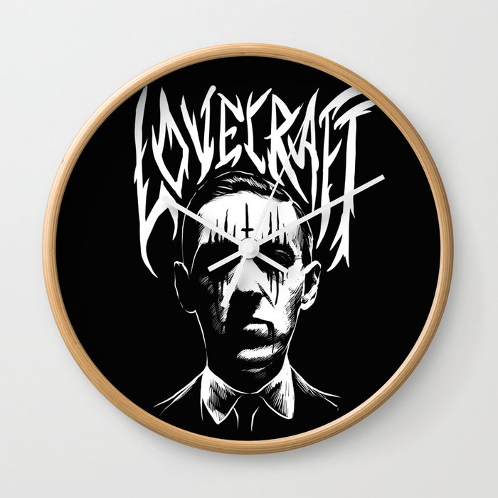 lovecraft metal band creator of cthulhu Wall Clock