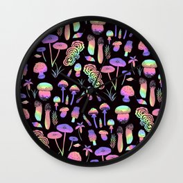 Psychedelic fungi - BKBG Wall Clock
