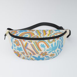 BE KIND UPLIFTING LETTERING Fanny Pack