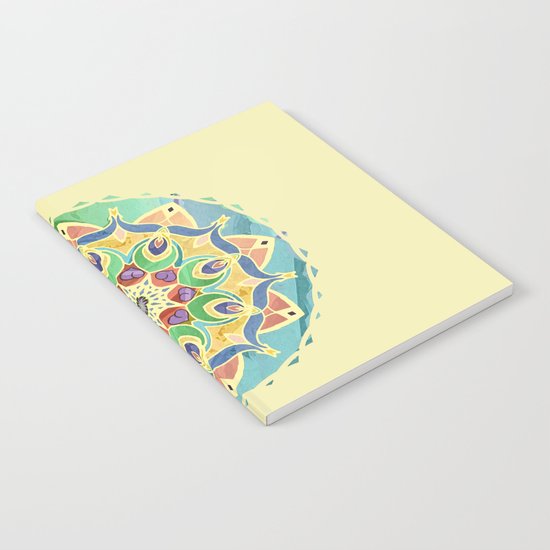 Sand and Silk Mandala 2 Notebook