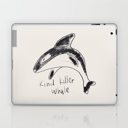 Kind killer whale Laptop Skin