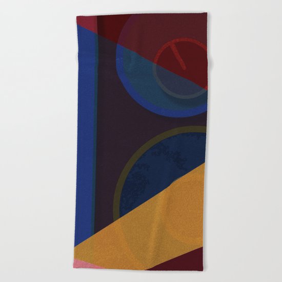 Abstract #265 Beach Towel