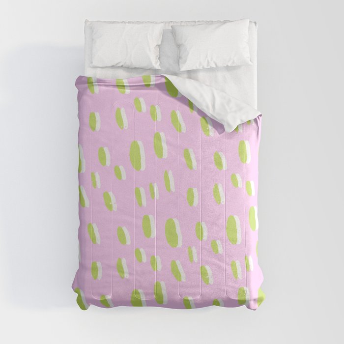 Neon Leopard Print Comforter