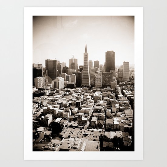 The View from Coit Art Print