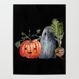 Halloween friends Poster