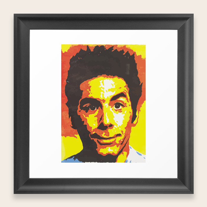 Cosmo Kramer Framed Art Print By Triptin Society6