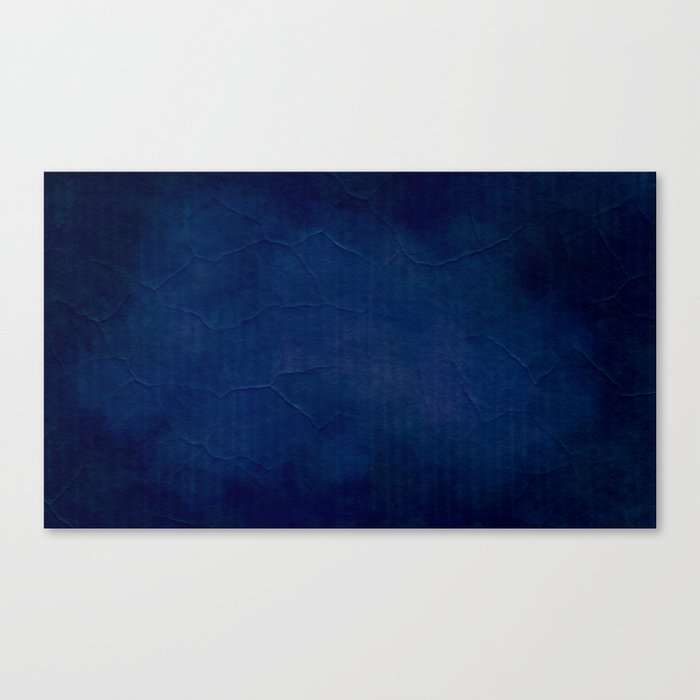 Dark Blue Canvas Print