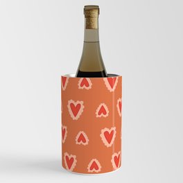 valentine pattern Wine Chiller