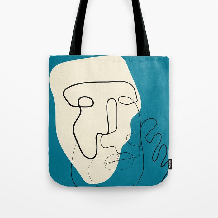 Abstract Portrait 2 Tote Bag