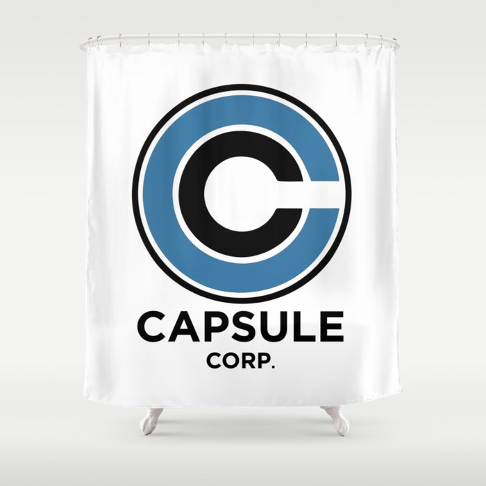 Capsule Corp Shower Curtain
