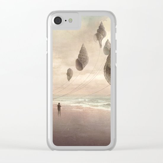 Floating Giants Clear iPhone Case