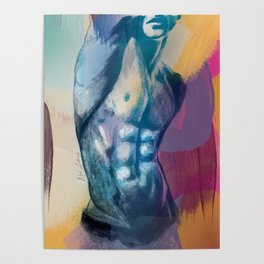 nude art painting  Poster