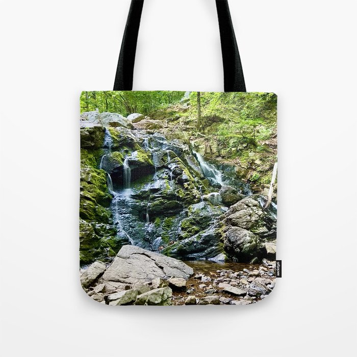 Waterfall in the Valley Tote Bag