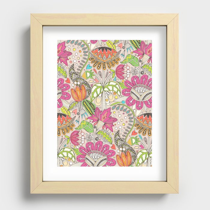 shangri-la summer Recessed Framed Print