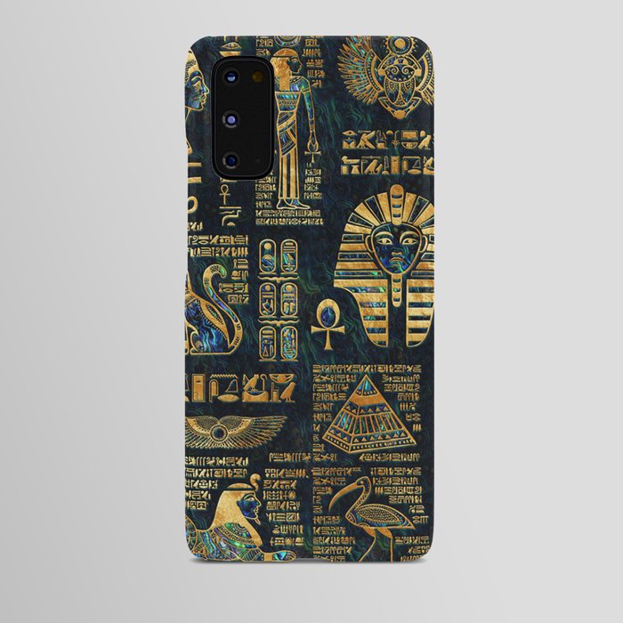 Ancient Egyptian Hieroglyph Sphinx Pyramid Android Case