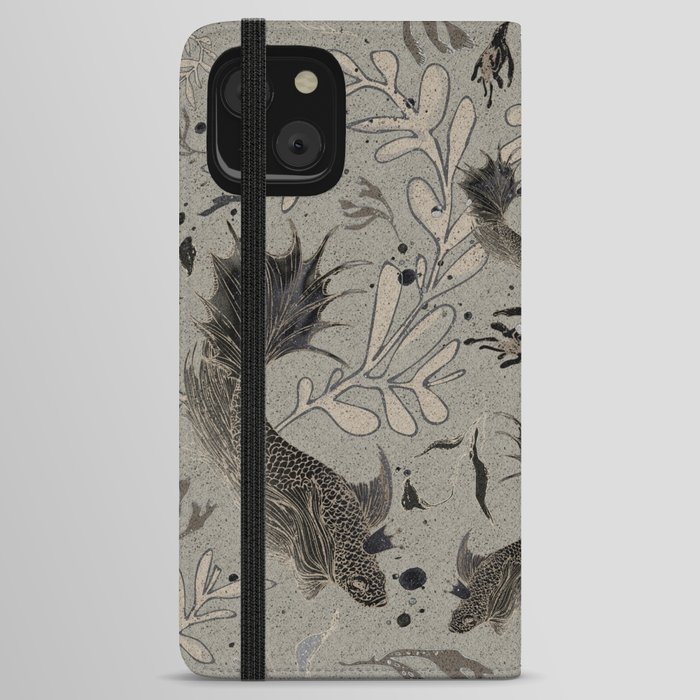 Lost. It's where she feels at ease. iPhone Wallet Case