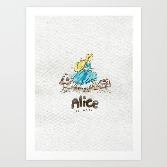 Alice Art Print