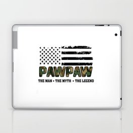 PawPaw the man the myth Fathersday 2022 gift Laptop Skin