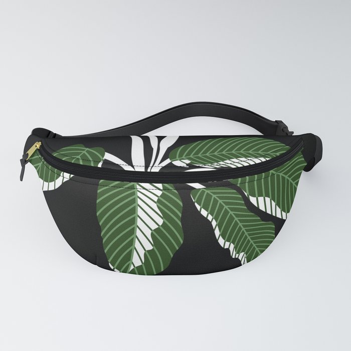 Universal trend bold vector palms   Fanny Pack