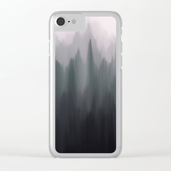 Morning Fog II Clear iPhone Case