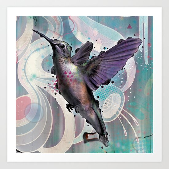 Reaching Art Print