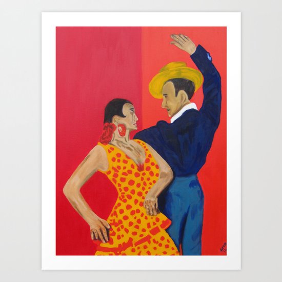 Jose y Lola Art Print