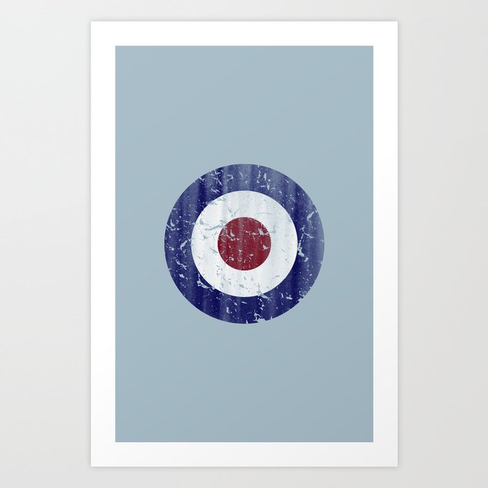 Vintage Mod Target Art Print By Rexlambo Society6 Unique mod target posters designed and sold by artists. vintage mod target art print by rexlambo