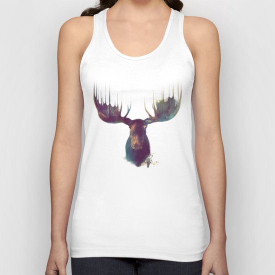 Moose Unisex Tank Top